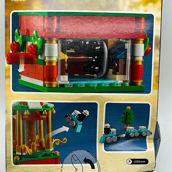 Lego 2018 Rare Limited Edition Train Carousel 251 Pieces Building Set Ages 7+ - Picture 3 of 3